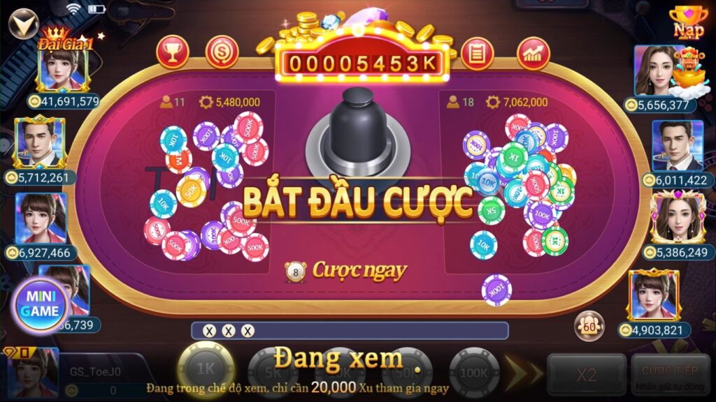 Cách cá cược tài xỉu 98Win