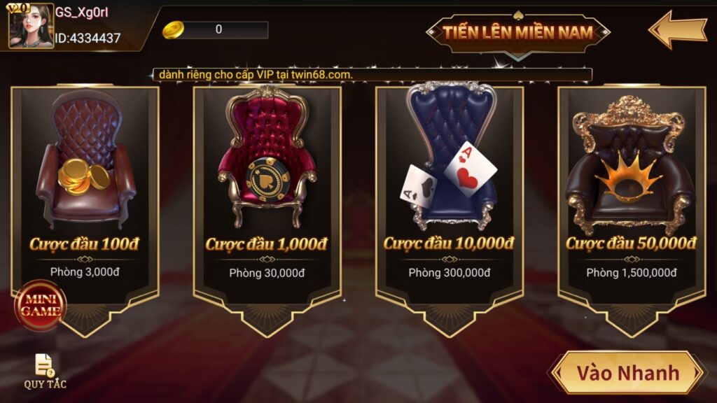 Game tiến lên miền nam 98win