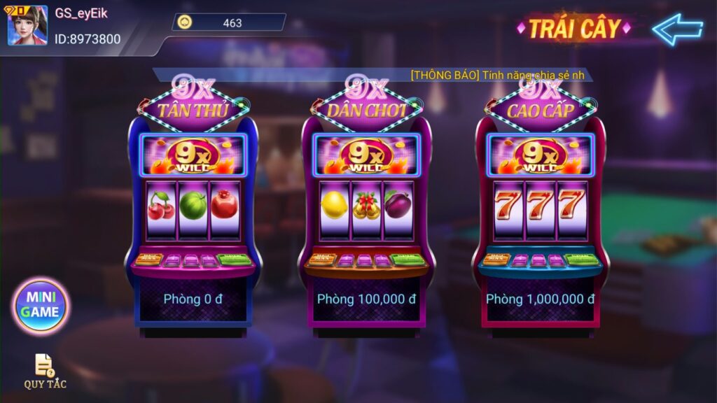 Sảnh super trái cây 98win